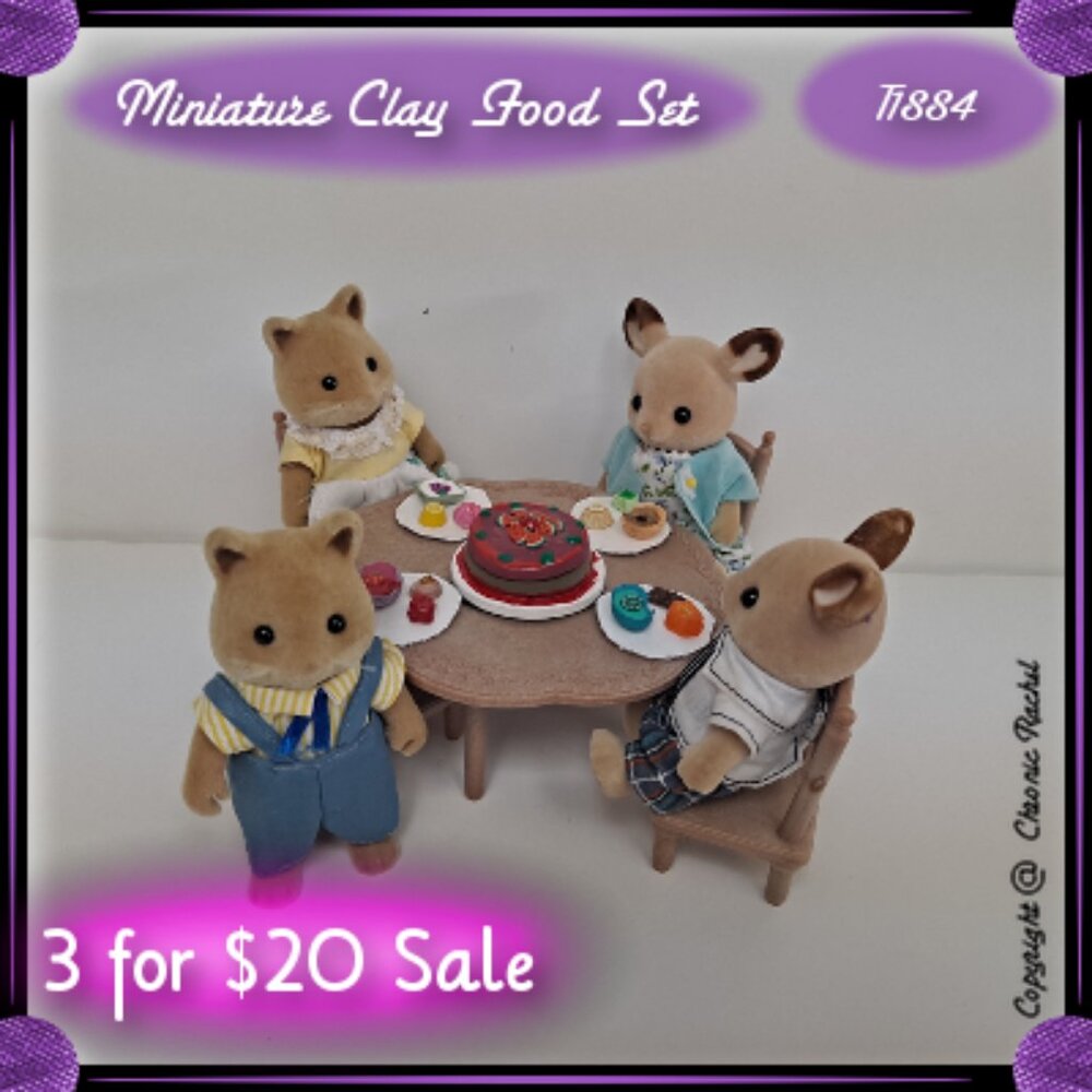 5-Piece Summer Party Glued Together Meals